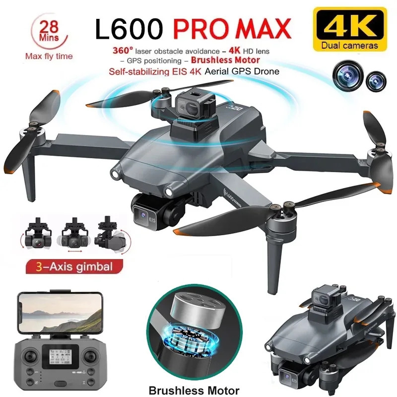 Drone Gps Mount - Drone GPS professionnel L600 PRO MAX