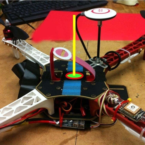 Drone Gps Mount - Support de fixation pour antenne GPS