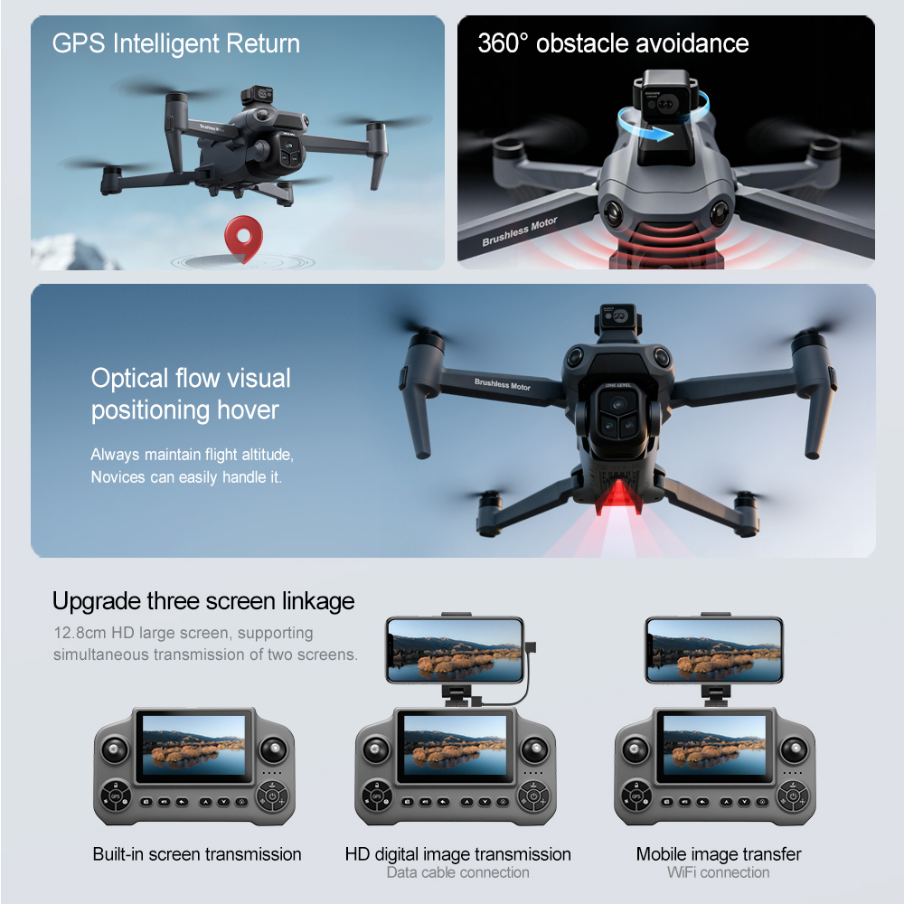 V918 Max Drone GPS Laser évite - Jjrc Drone X12 avis et prix